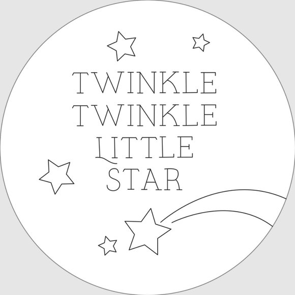 Nursery Embroidery Pattern Transfers Set of 10 Reusable Iron-On Designs - Picture 7 of 11